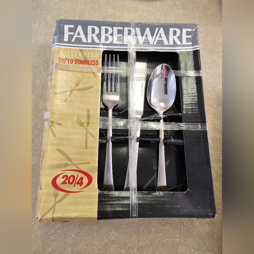 Farberware Millennium Stainless Steel Flatware Set
